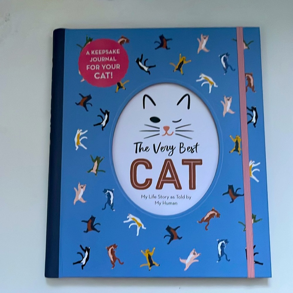 BNWT The Very Best Cat Keepsake Journal